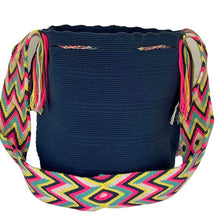 Load image into Gallery viewer, Wayuu embellished Fridita in Blue