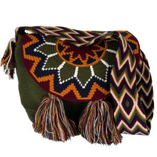 Load image into Gallery viewer, Wayuu Bag Flap Top Hunter
