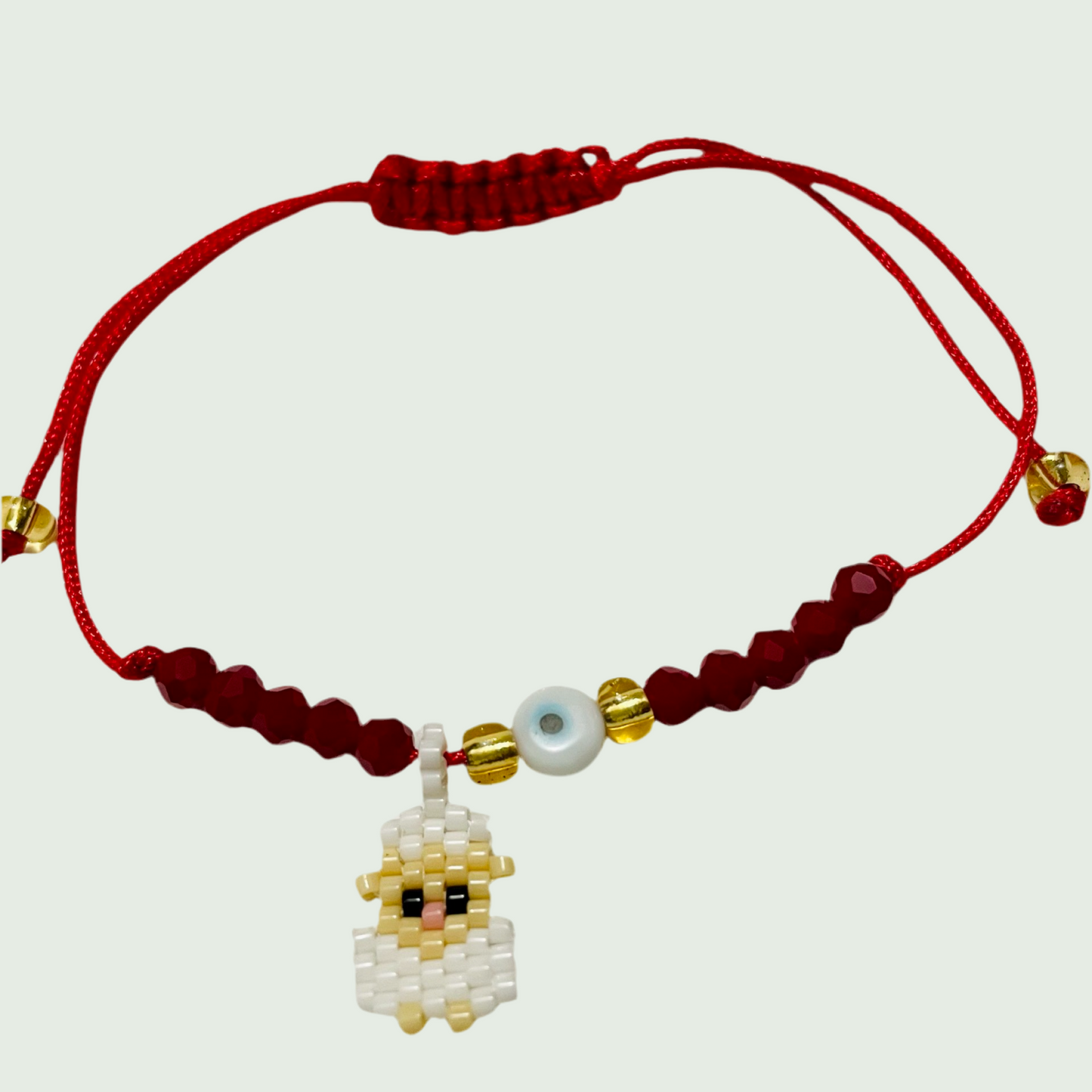 Handcrafted sheep bracelet