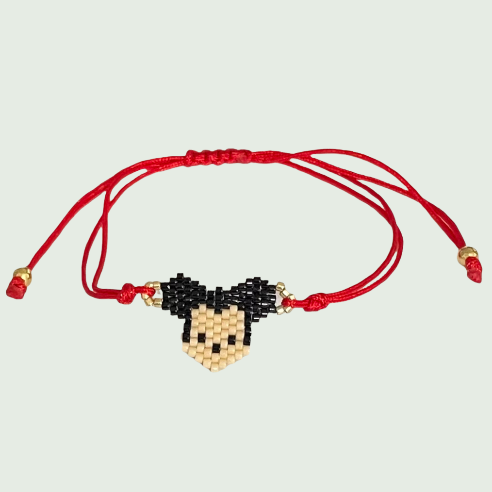 Mickey & Minnie Beaded Bracelets