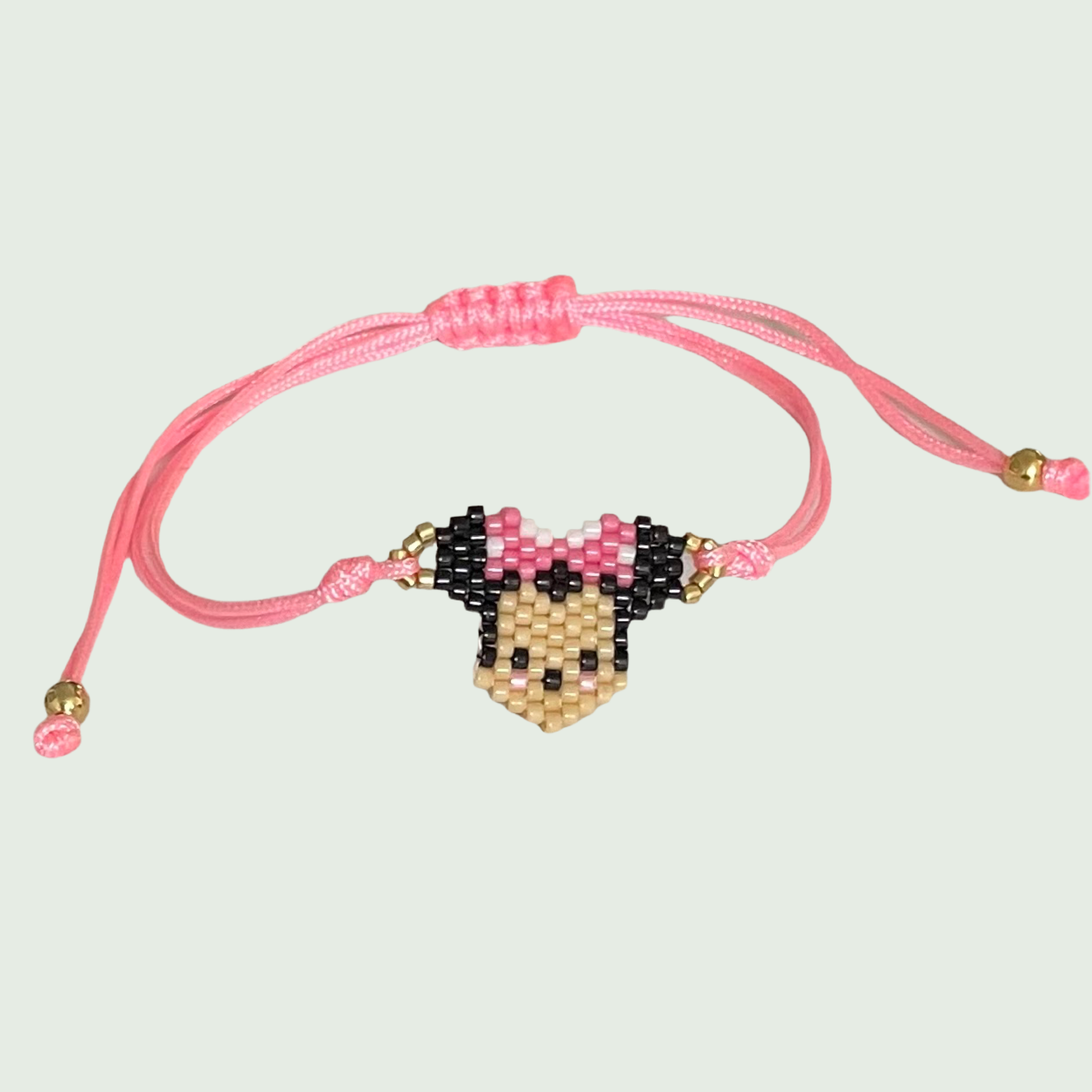 Mickey & Minnie Beaded Bracelets