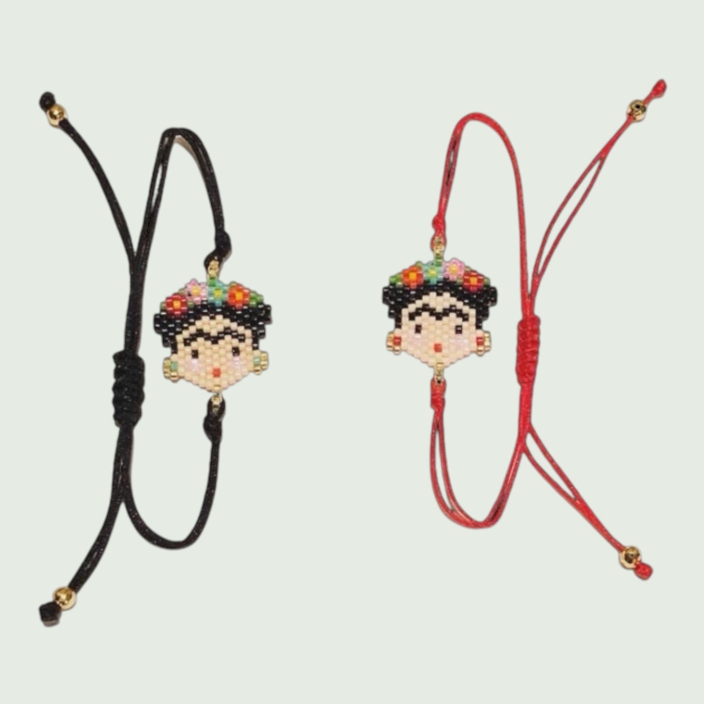 Frida-Inspired Miyuki Beaded Bracelet