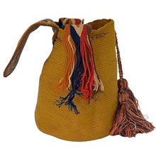 Load image into Gallery viewer, Wayuu Bag Jeweled Flap Top Autumn
