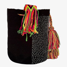 Load image into Gallery viewer, Wayuu embellished Fridita in Black Summer
