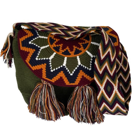 Wayuu Bag Flap Top Hunter