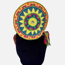 Load image into Gallery viewer, Wayuu Bag Jeweled Flap Top Sun
