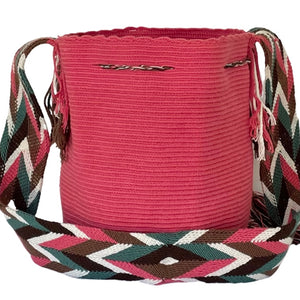 Wayuu embellished Fridita in Coral