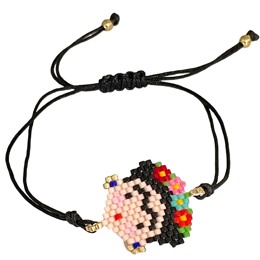 Frida-Inspired Miyuki Beaded Bracelet