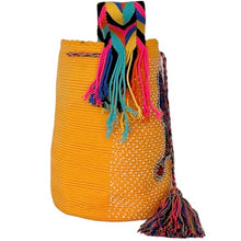 Load image into Gallery viewer, Wayuu embellished Butterfly in yellow
